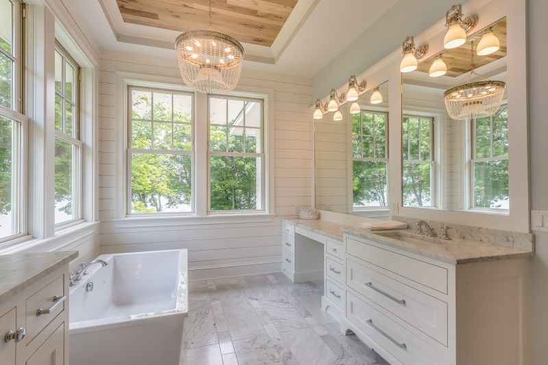 Bright Bathroom with Skylight
